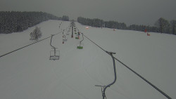 Lanovka - pohled nahoru