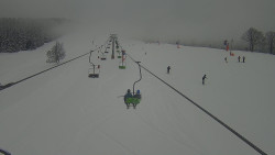 Lanovka - pohled nahoru