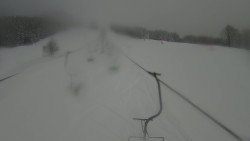 Lanovka - pohled nahoru