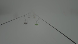 Lanovka - pohled nahoru