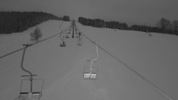 Lanovka - pohled nahoru