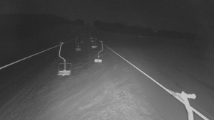 Snow park Paprsek - Lanovka - pohled nahoru - 22.1.2026 v 06:00 Snow park Paprsek - Lanovka - pohled nahoru - 22.1.2026 v 06:00