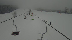 Lanovka - pohled nahoru