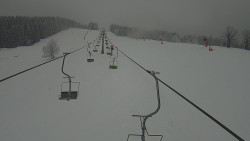 Lanovka - pohled nahoru