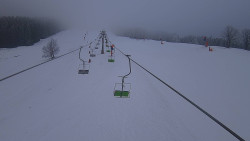 Lanovka - pohled nahoru