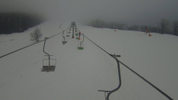 Lanovka - pohled nahoru