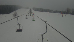 Lanovka - pohled nahoru