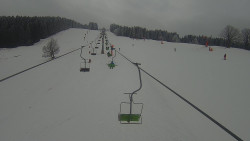 Lanovka - pohled nahoru