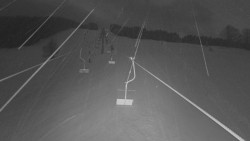 Lanovka - pohled nahoru