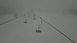 Lanovka - pohled nahoru