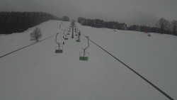 Lanovka - pohled nahoru