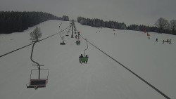 Lanovka - pohled nahoru