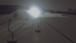 Lanovka - pohled nahoru