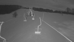 Lanovka - pohled nahoru