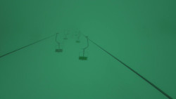 Lanovka - pohled nahoru