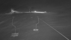 Lanovka - pohled nahoru