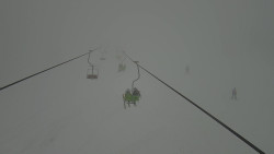 Lanovka - pohled nahoru