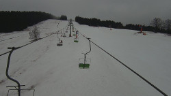 Lanovka - pohled nahoru