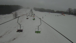 Lanovka - pohled nahoru