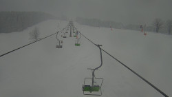 Lanovka - pohled nahoru