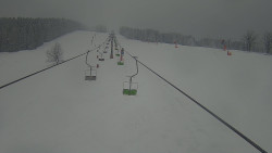 Lanovka - pohled nahoru