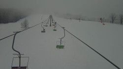 Lanovka - pohled nahoru