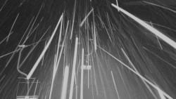 Lanovka - pohled nahoru