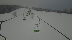 Lanovka - pohled nahoru