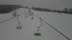 Lanovka - pohled nahoru