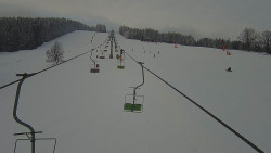 Lanovka - pohled nahoru