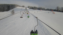 Lanovka - pohled nahoru