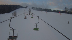 Lanovka - pohled nahoru