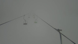 Lanovka - pohled nahoru