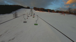 Lanovka - pohled nahoru