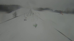 Lanovka - pohled nahoru