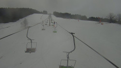 Lanovka - pohled nahoru