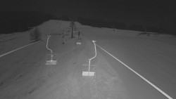 Lanovka - pohled nahoru