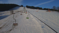 Lanovka - pohled nahoru