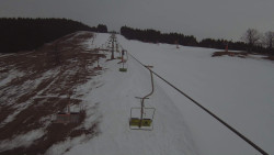 Lanovka - pohled nahoru