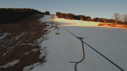 Lanovka - pohled nahoru