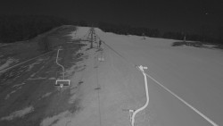 Lanovka - pohled nahoru