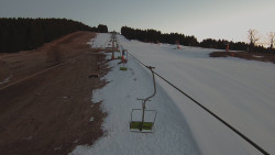 Lanovka - pohled nahoru