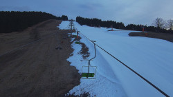 Lanovka - pohled nahoru