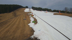 Lanovka - pohled nahoru