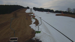 Lanovka - pohled nahoru