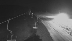 Lanovka - pohled nahoru