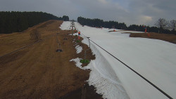 Lanovka - pohled nahoru