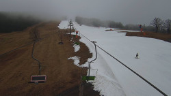 Lanovka - pohled nahoru