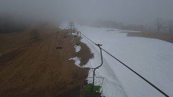 Lanovka - pohled nahoru