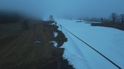 Lanovka - pohled nahoru